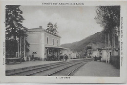 CPA - (43) -  VOREY-sur-ARZON La Gare . - Other Municipalities