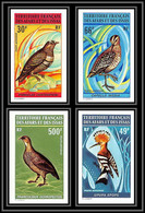 91603 Afars Et Issas 1972 PA N° 68/71** MNH Oiseaux (birds) Non Dentelé Imperf ** MNH COTE 140 EUROS - Unused Stamps