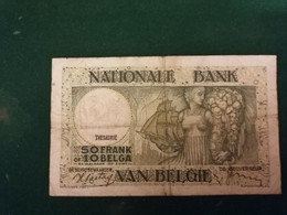 Billet De 50 Frs - 10 Belgas - 31.03.1938 - 10 Francs-2 Belgas