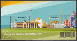 Nederland NVPH 3565 Vel Multilaterale Hertogpost 2017 Postfris MNH Netherlands Stamp Exhibition - Nuovi