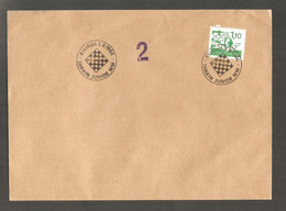 Finland 1984 Kiliava - Chess Cancel On Envelope - Echecs