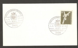 Germany 1977 Bad Lauterberg - Chess Cancel On Card - Echecs