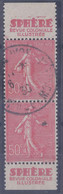N° 199 Type IIB SPHERE X2 - 1903-60 Semeuse Lignée