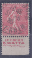 N° 199 Type IIB K WATTA - 1903-60 Semeuse Lignée