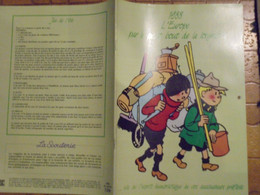 Calendrier Scout FSC 1988   Geerts Tibet Wasterlain Peyo Dupa Dany Walthery Frank Couverture Hergé TBE - Agende & Calendari
