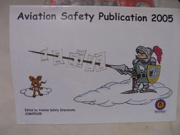 Calendrier  2005 Aviation Safety Publication Comopsair Defence  Illustrations J-L Delvaux 2005 TBE - Agendas & Calendriers