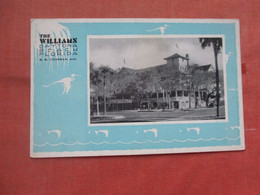 The Williams.   Daytona  Beach.  Florida      Ref  5386 - Daytona