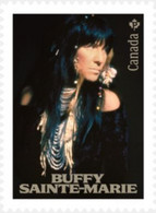 2021 Canada Buffy Sainte-Marie Indigenous Singer Single Stamp From Booklet MNH - Francobolli (singoli)