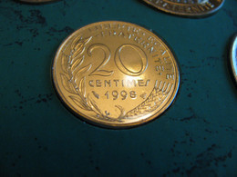 20 Centimes 1998 ( RARE :16 9500 Ex Seulement En BU - FDC ) - E. 20 Centimes