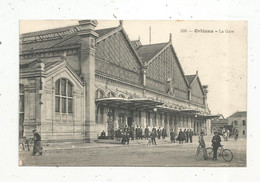 Cp, Chemin De Fer , La Gare  , 45 , ORLEANS , Vierge - Stazioni Senza Treni