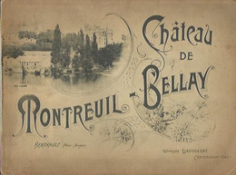 9816 Château De Montreuil Bellay - Carnet Complet De 19 Vues Grand Format (14 Cm X 18.5 Cm) - - Montreuil Bellay