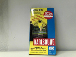 Falk Pläne, Karlsruhe, Falkfaltung - Deutschland Gesamt
