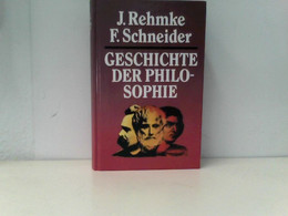 Geschichte Der Philosophie. - Philosophie