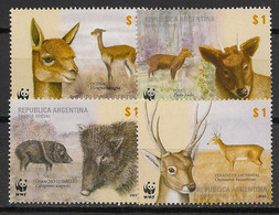 Argentina - 2002 - N°Yv. 2320 à 2323 - Faune / Animals / WWF - Neuf Luxe ** / MNH / Postfrisch - Unclassified