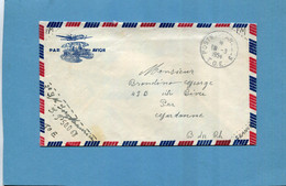 Guerre D'indochine-lettre  Cad 1954 Poste Aux  Armées SP 50068 - War Of Indo-China / Vietnam