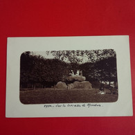 CARTE PHOTO SUR LA TERRASSE DE MEUDON 1911 - Meudon