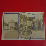 CARTE PHOTO VILLENEUVE SUR YONNE MULTIVUES TRIPTYQUE - Villeneuve-sur-Yonne