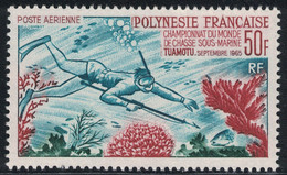 POLYNESIE FRANCAISE - POSTE AERIENNE - PA N°14 - NEUF SANS TRACE DE CHARNIERE - COTE 106€ - YT 2015. - Nuevos