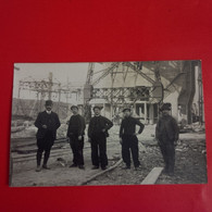 CARTE PHOTO USINE OU CHANTIER OURVIER LIEU A IDIENTIFIER - Industrial