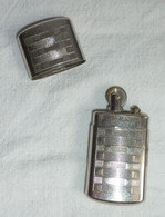 Ancien Briquet à Essence En Métal Chromé époque Années 30 - Autres & Non Classés