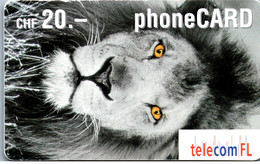 25312 - Liechtenstein - Telecom FL , Löwe , Lion , Prepaid - Liechtenstein