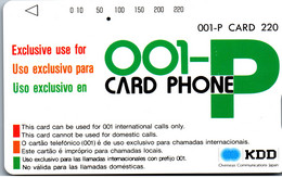 25362 - Japan - KDD , 001-P Card , Card Phone - Botswana