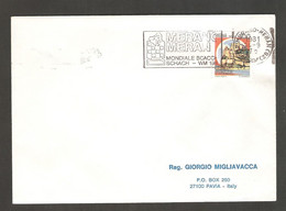 Italy 1981 Merano - Meter Chess Cancel On Envelope - Echecs