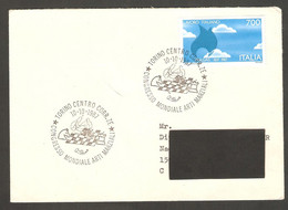 Italy 1987 Torino - Chess Cancel On Envelope, Traveled - Echecs