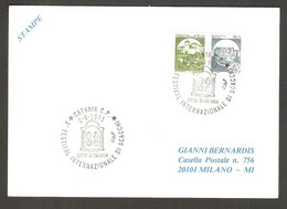 Italy 1990 Bibbona - Chess Cancel On Chess Postcard - Echecs