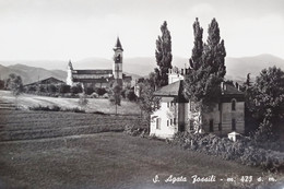 Cartolina - Sant'Agata Fossili ( Alessandria ) - Panorama - 1962 - Alessandria