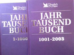 Das Jahrtausendbuch. 2000 Jahre Weltgeschichte. 2 Bände: Band 1: Jahrtausendbuch 1 - 1000. Band 2: Jahrtausend - Glossaries