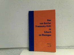 Das Von Buttlar Fransecky-Stift Zu Erbach Im Rheingau - Hesse