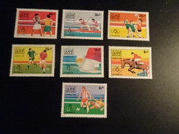 K49891 -  Set MNh Guinea-Bissau 1984 - Olympics Los Angeles - Zomer 1984: Los Angeles
