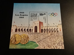 K49894 -  Bloc  And Set MNh Guinea-Bissau 1984 - Olympics Los Angeles - Zomer 1984: Los Angeles