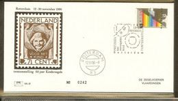 1986 - Nederland Envelop FHE 87 - Tentoonstelling 60 Jaar Kinderzegels - Rotterdam [A93_087] - Storia Postale