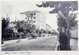 Cartolina - Acqui Terme - Corso Bagni - 1938 - Alessandria