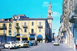 Cartolina - Casale Monferrato - Piazza Mazzini - Torre S. Stefano - 1972 - Alessandria