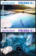 Poland 2021 Fi 5186-87B Mi 5336-37A Skarby Ziemi - Unused Stamps