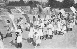 ¤¤    -  ILE-de-NOIRMOUTIER   -  Carte-Photo De La Fête Patronale  -  Défilé De Petites Filles      -   ¤¤ - Ile De Noirmoutier