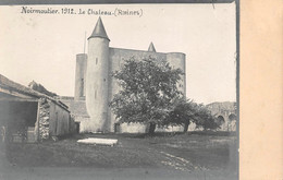 ¤¤    -  ILE-de-NOIRMOUTIER   -  Cliché Collé Sur Carte  -  Les Ruines Du Chateau En 1912  -  Voir Description   -   ¤¤ - Ile De Noirmoutier