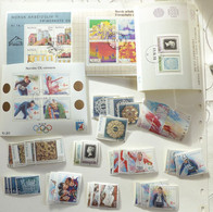 Norge Lot Blocks Und Blocks Einzelmarken   Gestempelt Used    #5599 - Collections