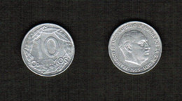 SPAIN   10 CENTIMOS 1959 (KM # 790) #6402 - 10 Centimos