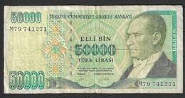 Turchia - Banconota Circolata Da 50.000 Lire P-204 - 1995/9 #19 - Turquie