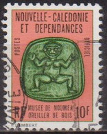 Oreiller De Bois - NOUVELLE CALEDONIE - Timbre De Service - N° 19  - 1973 - Strafport