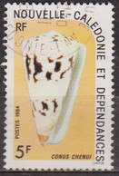 Coquillage - NOUVELLE CALEDONIE - Conus Chenui  - Faune Marine - N° 481 - 1984 - Oblitérés