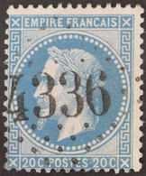 29A (cote 10 €) Obl GC 4336 Walincourt (57 Nord ) Ind 5 ; Frappe Très Nette & TB Centrée - 1849-1876: Classic Period
