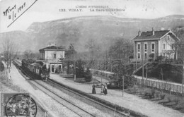 38  - ISÈRE - VINAY - 10495 -la Gare Intérieure -  L'Isère Pittoresque - Vinay