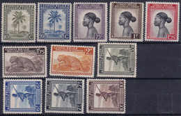 Belgisch Congo  YT*  249-267 - Unused Stamps