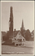 Queen Eleanor Cross, Geddington, C.1920 - RP Postcard - Northamptonshire