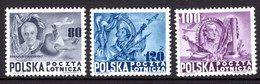 POLAND POLSKA - 1948 - ROOSEVELT - STAMPS - MINT NOT HINGED SOUVENIR 8.4 - Unused Stamps